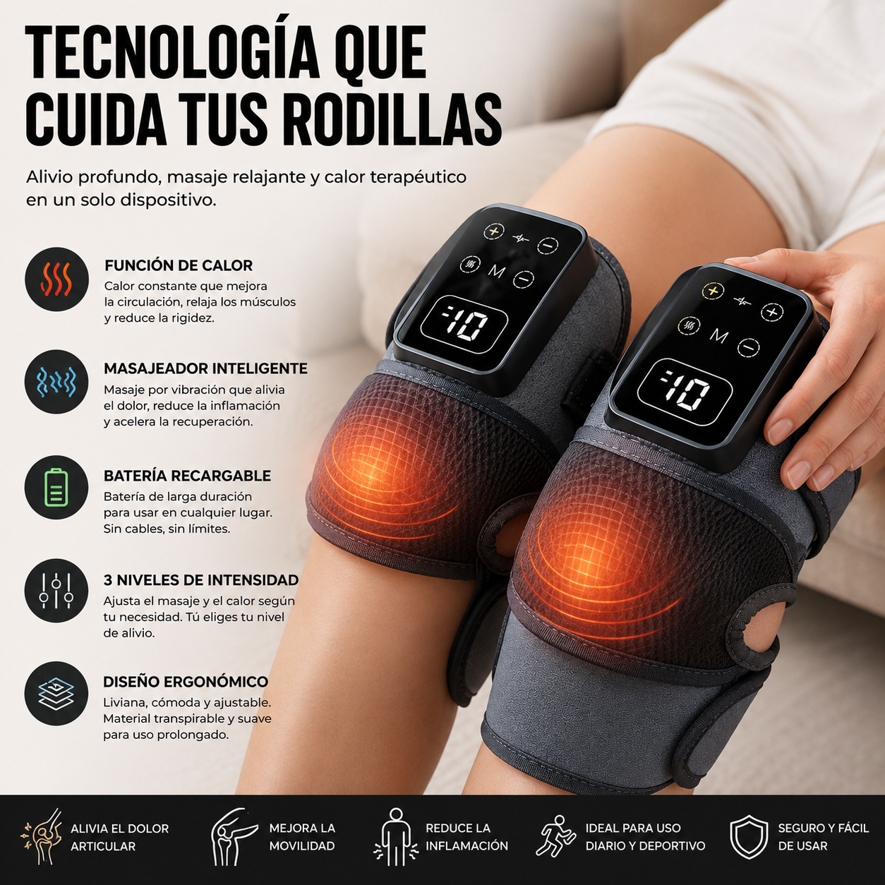 RODIRELAX PRO™ Recupera tu movilidad con masaje terapéutico