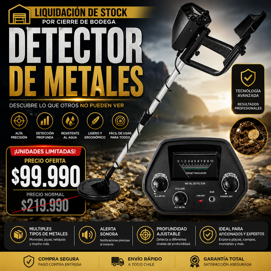 TREASURESCAN™ | DESCUBRE LO QUE OTROS JAMÁS ENCONTRARÁN.