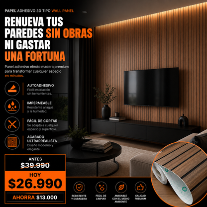 DECO PANEL™ | MODERNIZA TUS PAREDES SIN OBRAS NI DESORDEN