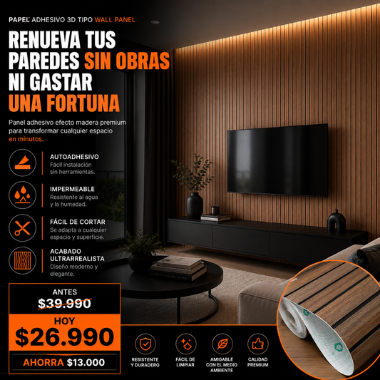 DECO PANEL™ | MODERNIZA TUS PAREDES SIN OBRAS NI DESORDEN