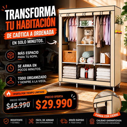 EASYCLOSET™ | EL ORDEN QUE TU HABITACIÓN NECESITABA