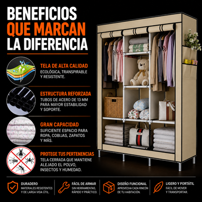 EASYCLOSET™ | EL ORDEN QUE TU HABITACIÓN NECESITABA
