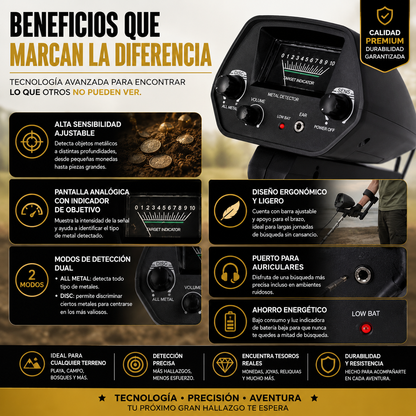 TREASURESCAN™ | DESCUBRE LO QUE OTROS JAMÁS ENCONTRARÁN.